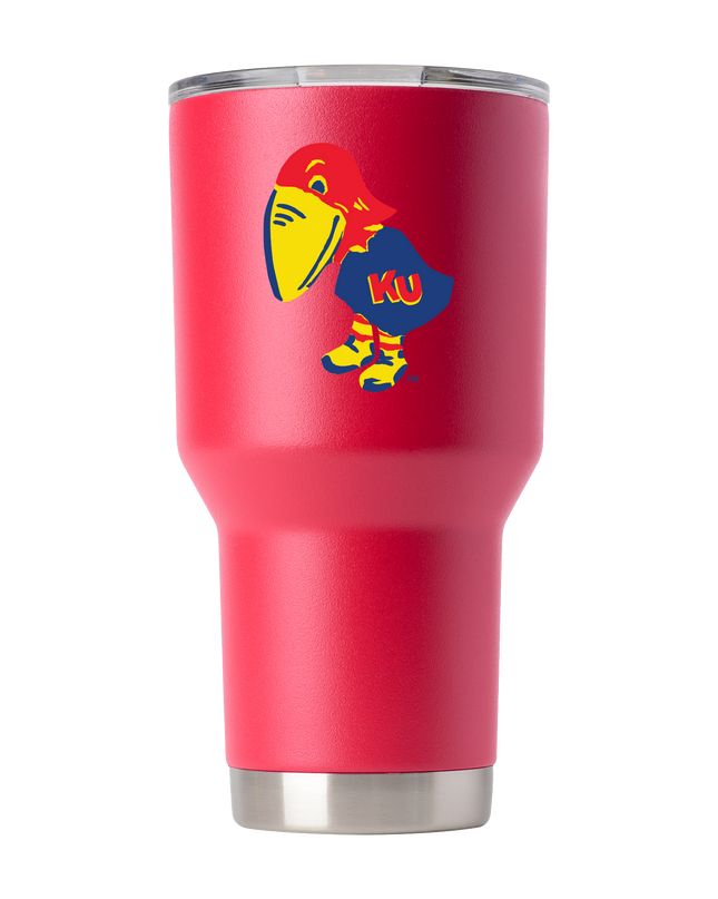 Kansas College Vault 30oz Red Tumbler