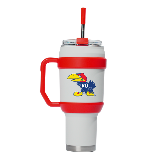 Kansas College Vault 40oz Stainless Steel Tumbler