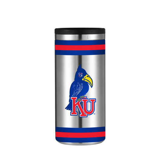 Kansas Vault Collection Stainless Steel Skinny Can Koozie