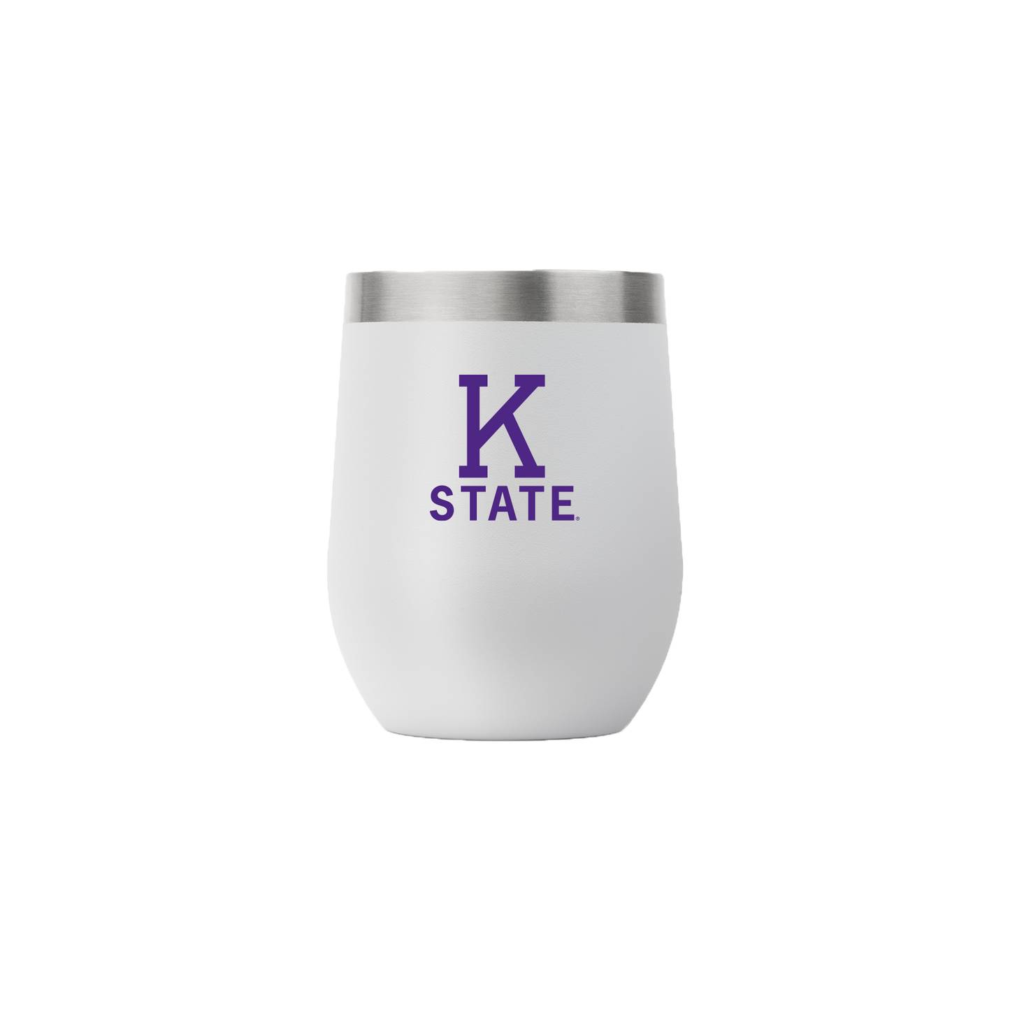 Kansas State College Vault 12oz Stemless Tumbler
