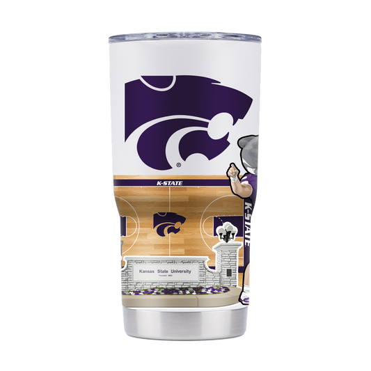 Kansas State 20oz Campus Icons Tumbler