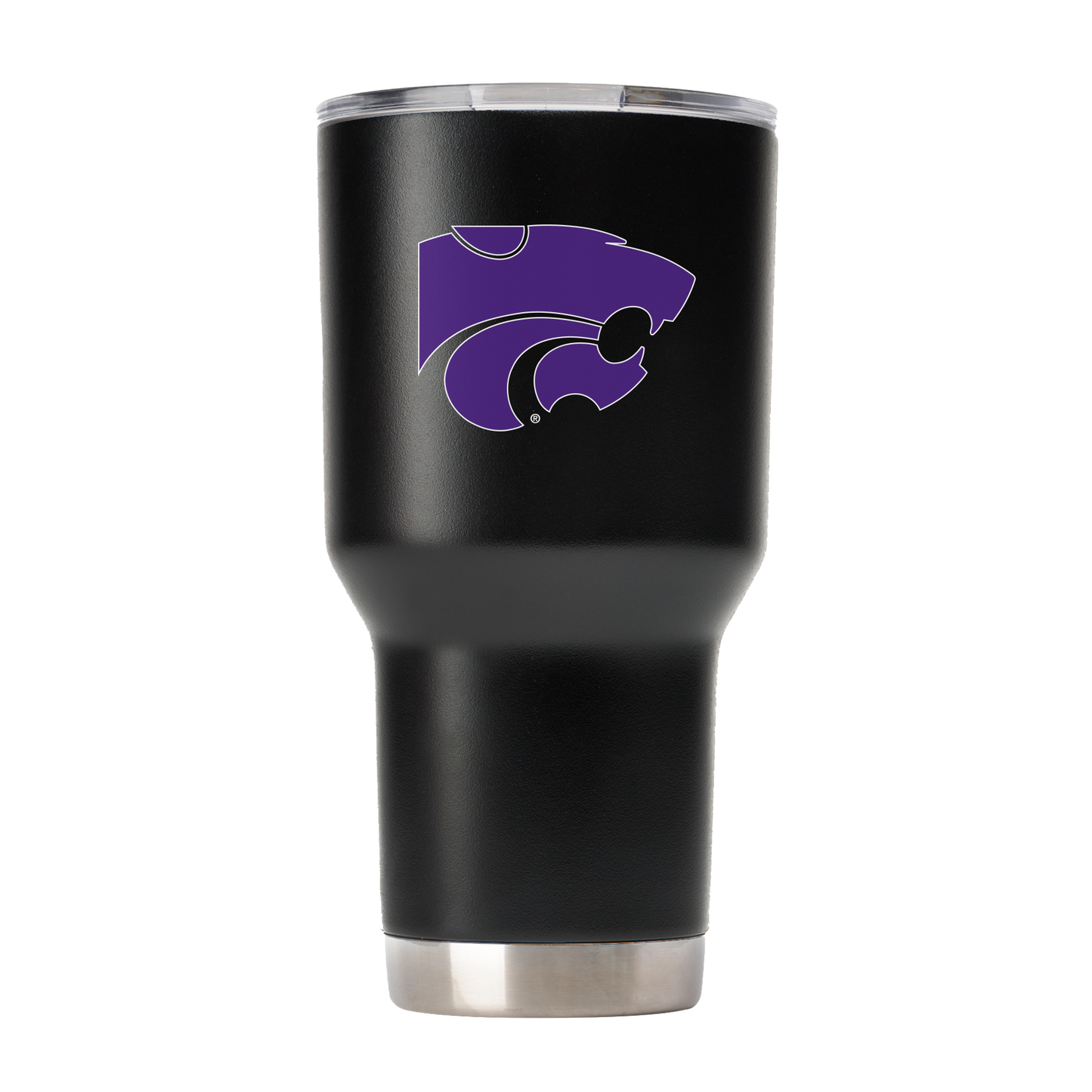 Kansas State 30oz Black Tumbler