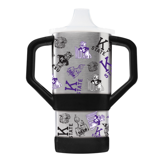Kansas State College Vault 8oz Sippy Cup Tumbler