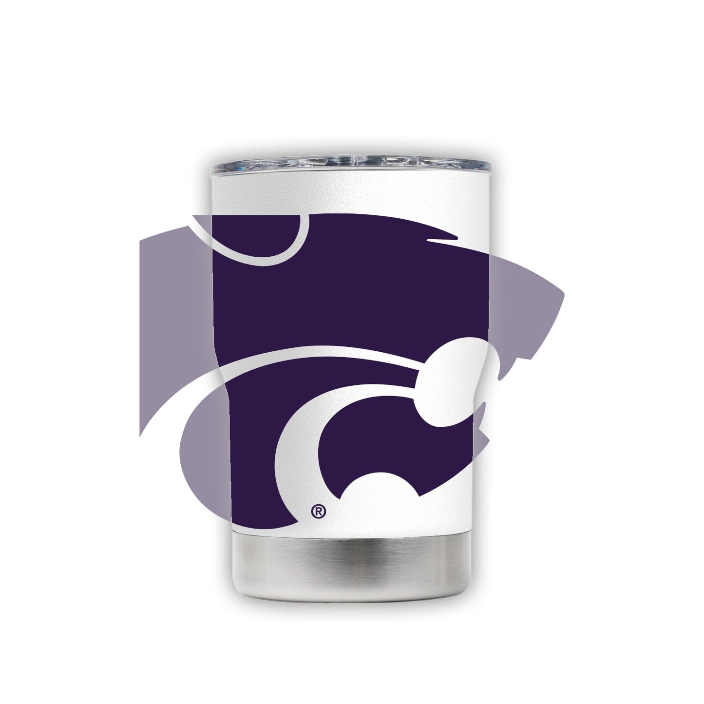 Kansas State Jacket 2.0 White Can-Bottle Cooler