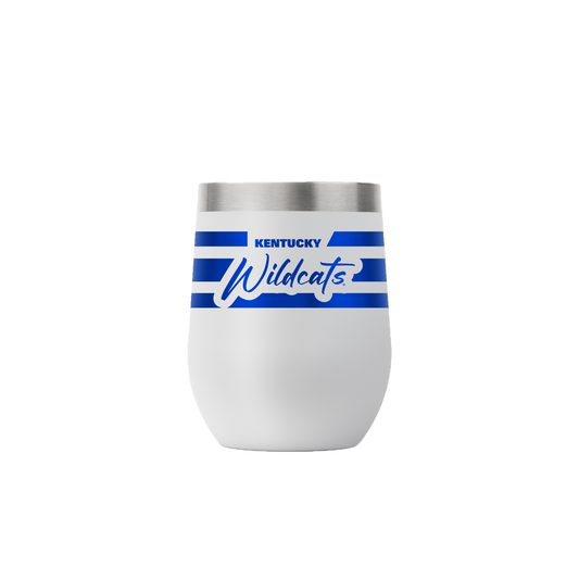 Kentucky 12oz Script Stemless Light Gray Tumbler