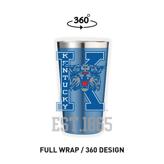 Kentucky Vault Collection 16oz Stainless Pint