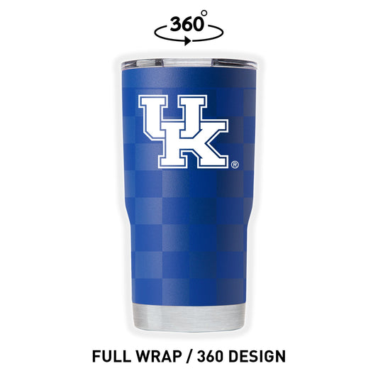 Kentucky 20oz Blue Full Wrap Tumbler