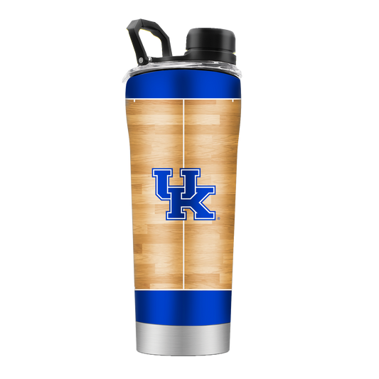 Kentucky Basketball Court Stainless Steel Shaker