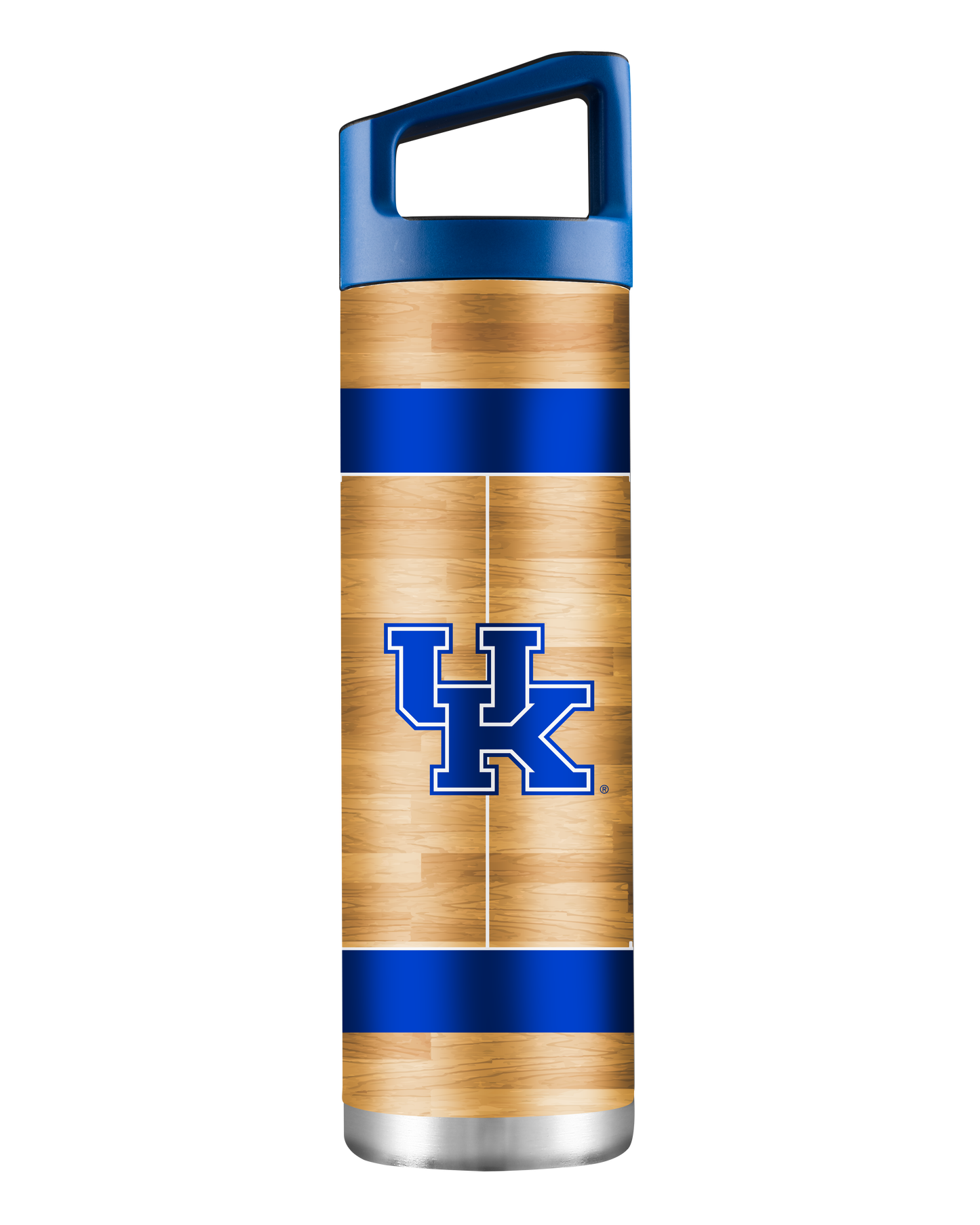 Kansas 22oz Basketball Court Bottle