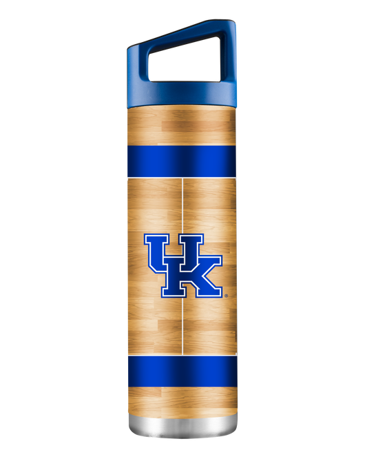 Kansas 22oz Basketball Court Bottle