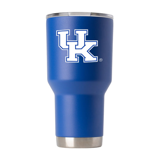 Kentucky 30oz Powder Coated Blue Tumbler