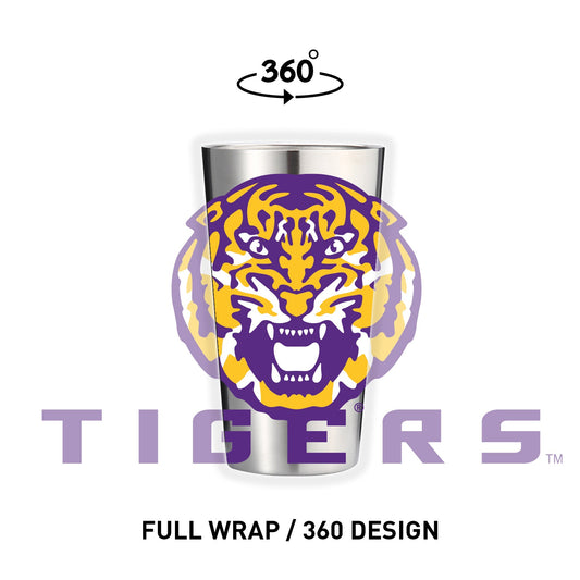 LSU 16oz Stainless Pint