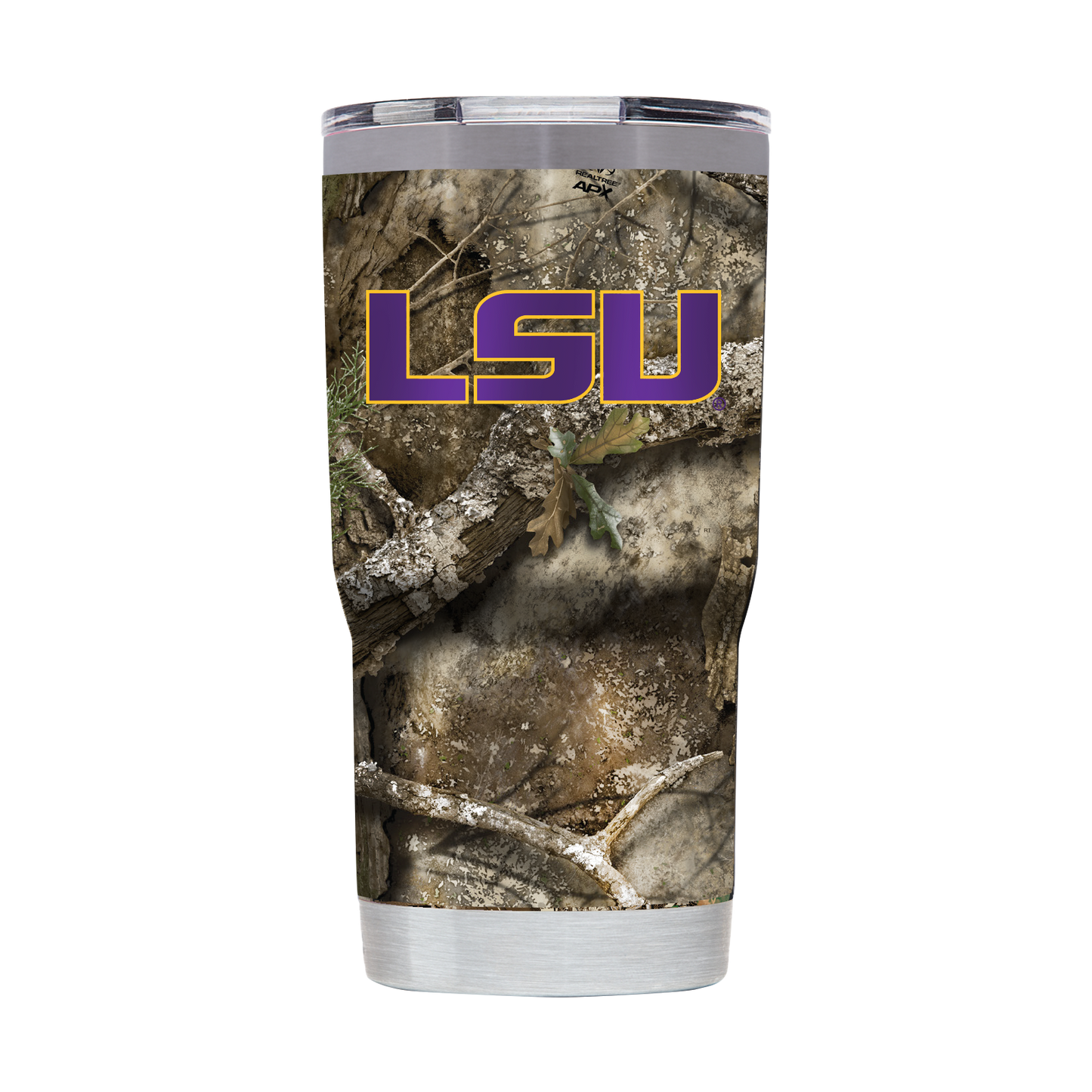 LSU 20oz RealTree Camo Tumbler