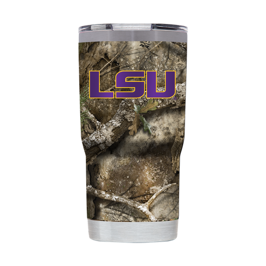 LSU 20oz RealTree Camo Tumbler