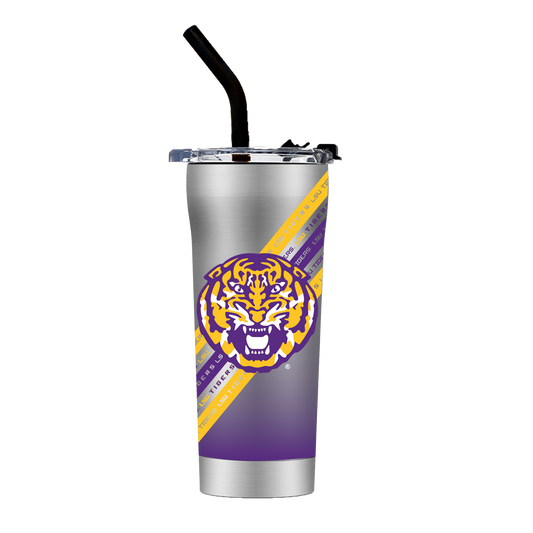 LSU Straw Tumbler