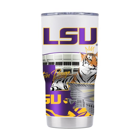 LSU 20oz Campus Icons Tumbler