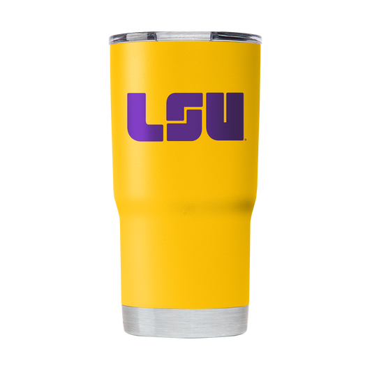 LSU Vault Collection 20oz Yellow Tumbler