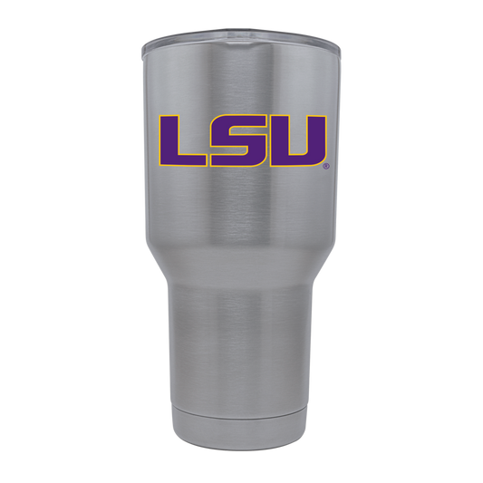 LSU 30oz Stainless Steel Tumbler