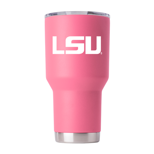 LSU 30oz Pink Tumbler