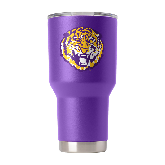 LSU College Vault 30oz "Tiger Head" Tumbler