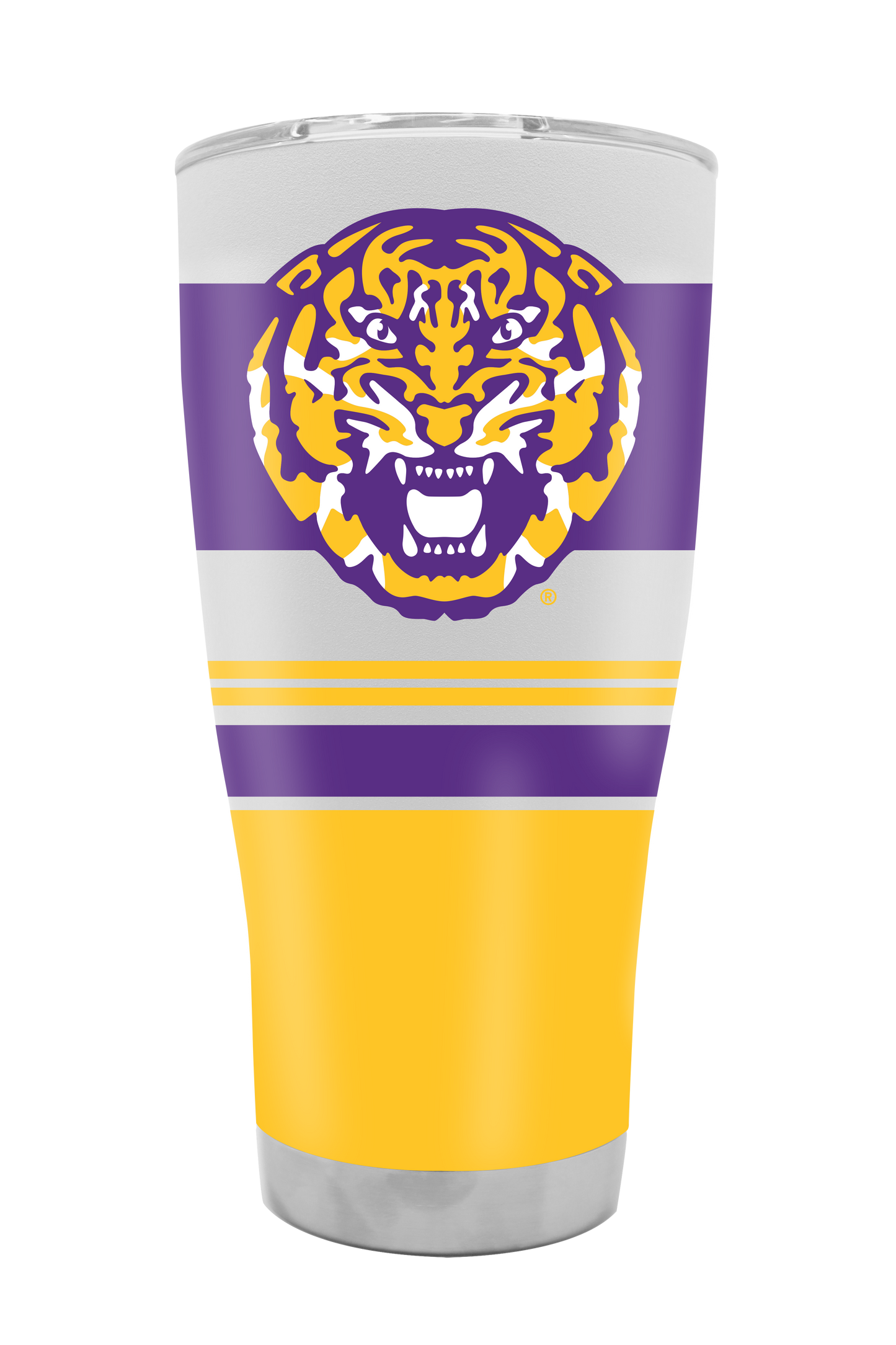 LSU 30oz Stripe Tumbler