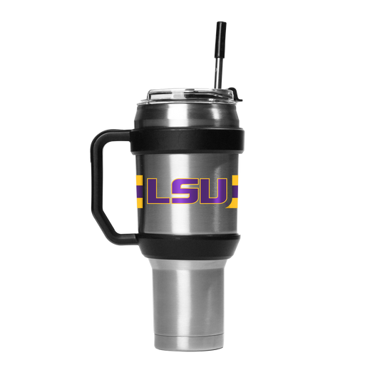 LSU 40oz Stainless Steel Tumbler