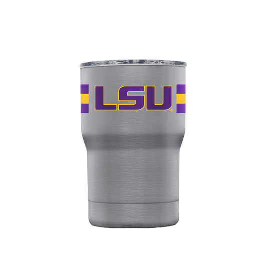 LSU Jacket 2.0 Stainless Steel Can-Bottle Cooler