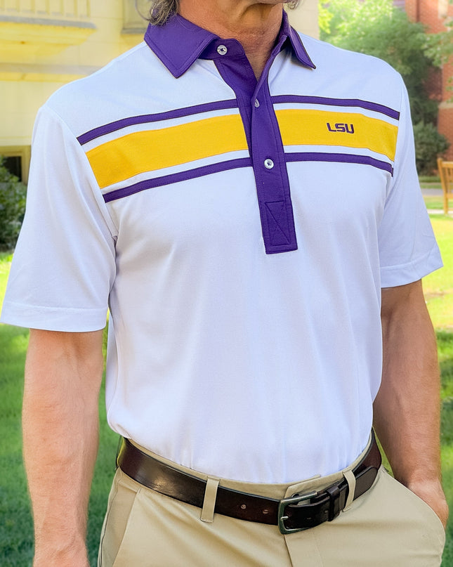 LSU Tigers Vintage Gameday Polo