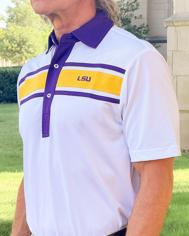 LSU Tigers Vintage Gameday Polo
