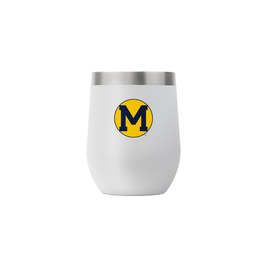 Michigan College Vault 12oz Stemless Tumbler