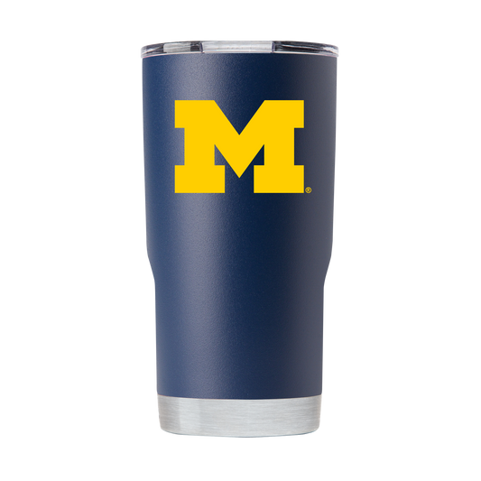 Michigan 20oz Navy Tumbler