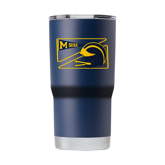 Michigan College Vault 20oz "Go Blue" Tumbler