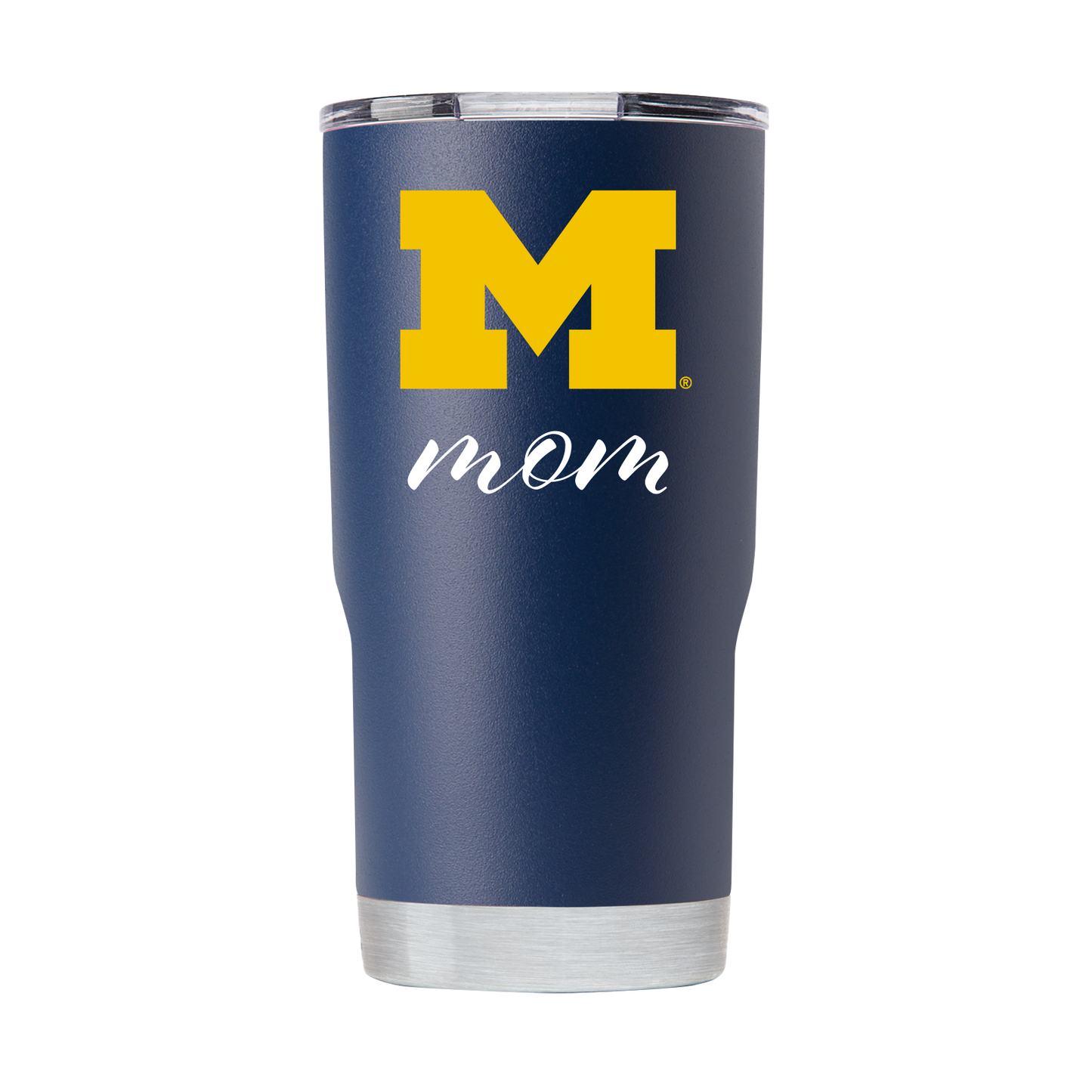 Michigan 20oz "Mom" Navy Tumbler