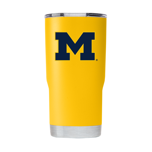 Michigan 20oz Yellow Stainless Steel Tumbler