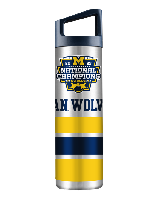 Michigan 22oz Bottle - 2023 National Champs