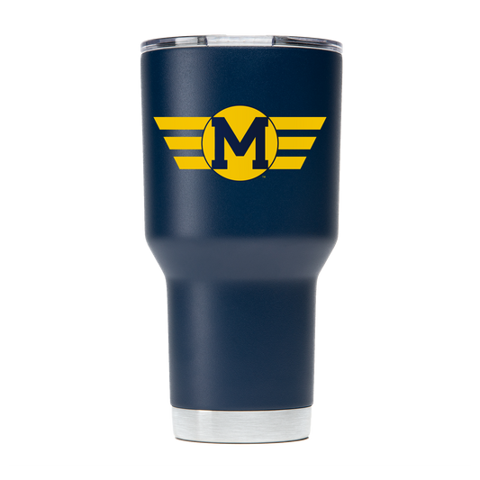 Michigan College Vault 30oz "M" Tumbler