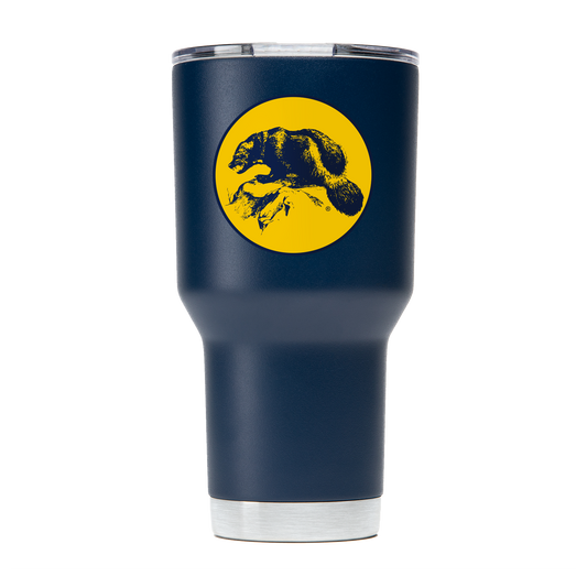 Michigan College Vault 30oz "Circle Wolverine" Tumbler