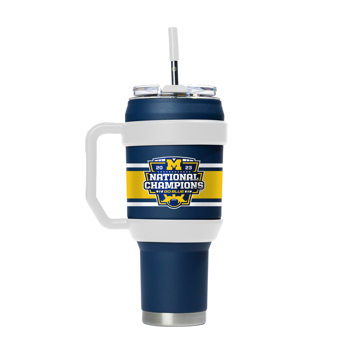 Michigan 40oz Stainless Steel Tumbler - 2023 National Champs