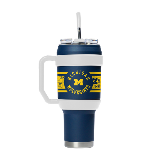 Michigan 40oz Stainless Steel Tumbler - Navy