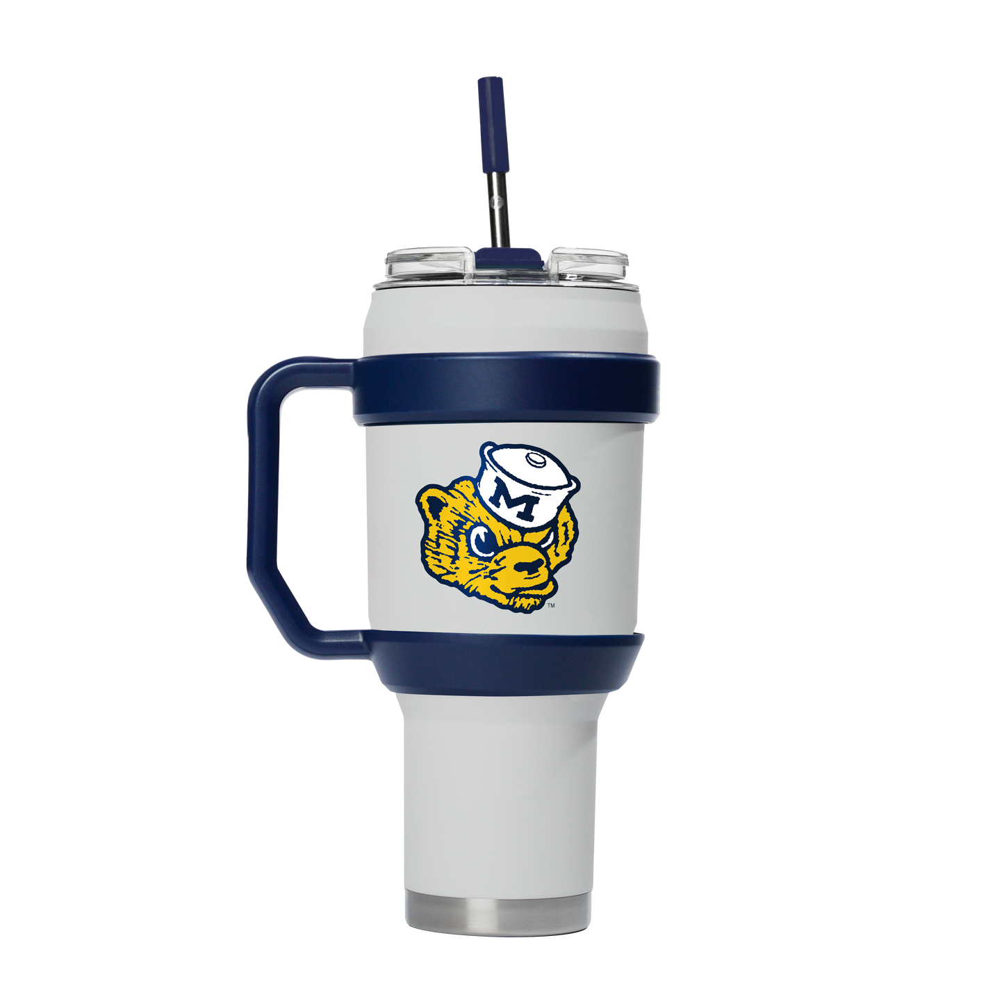 Michigan 40oz Stainless Steel Tumbler - College Vault