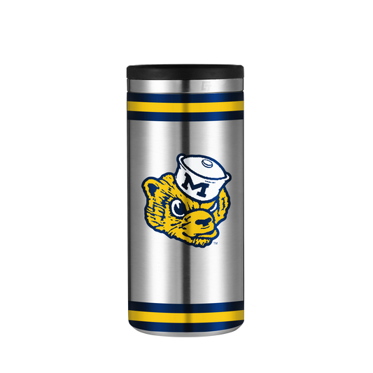 Michigan Vault Collection Stainless Steel Skinny Can Koozie