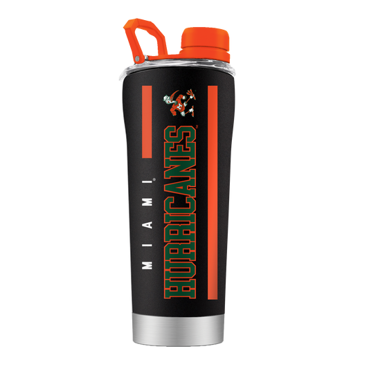 Miami Black Stainless Steel Shaker