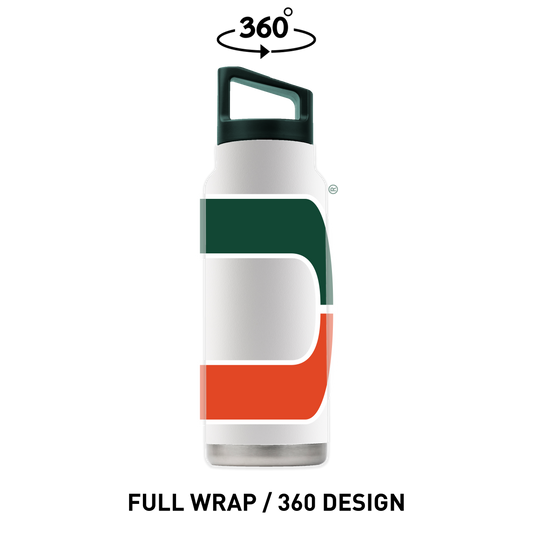 Miami 40oz White Bottle
