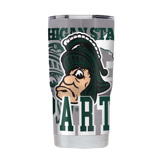 Michigan State College Vault 20oz Tumbler