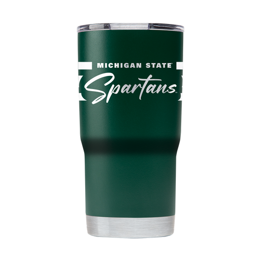 Michigan State 20oz Script Tumbler