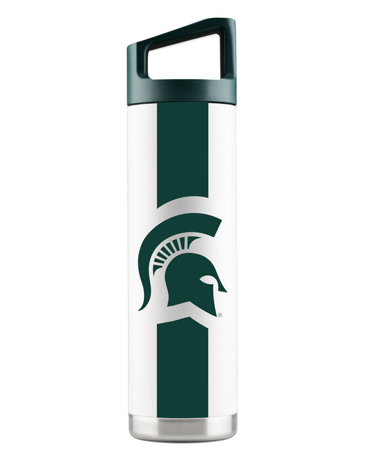 Michigan State 22oz White Bottle