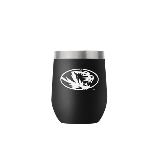 Missouri 12oz Black Stemless Tumbler