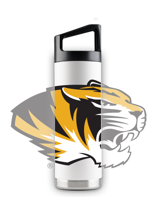 Missouri 16oz White "Mascot" Youth Bottle