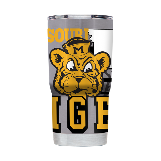 Missouri College Vault 20oz Stainless Steel Tumbler
