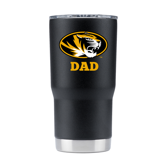 Missouri 20oz Black "Dad" Tumbler